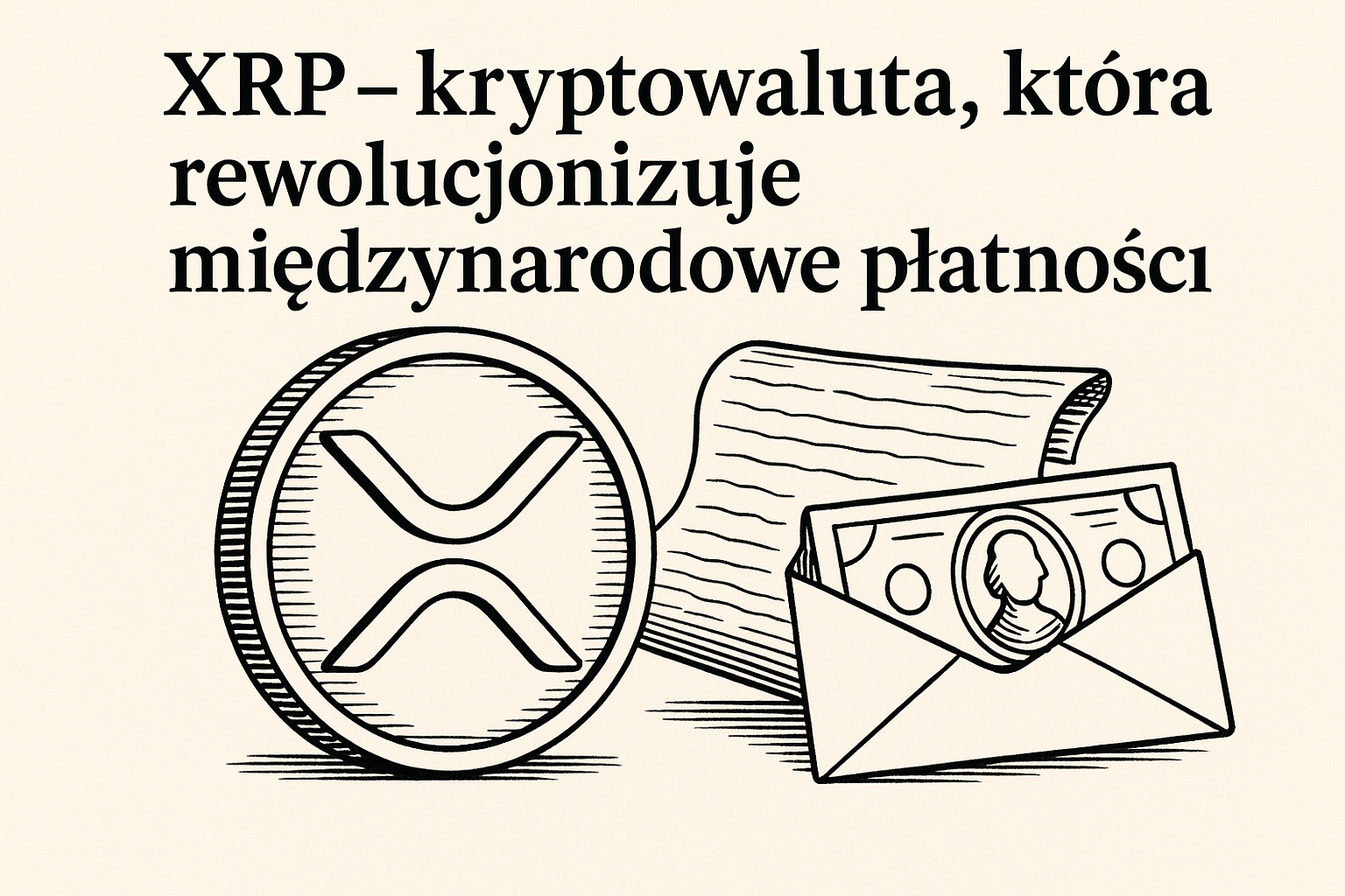 XRP, koperta - Polska Platforma Finansowa Bielik.io